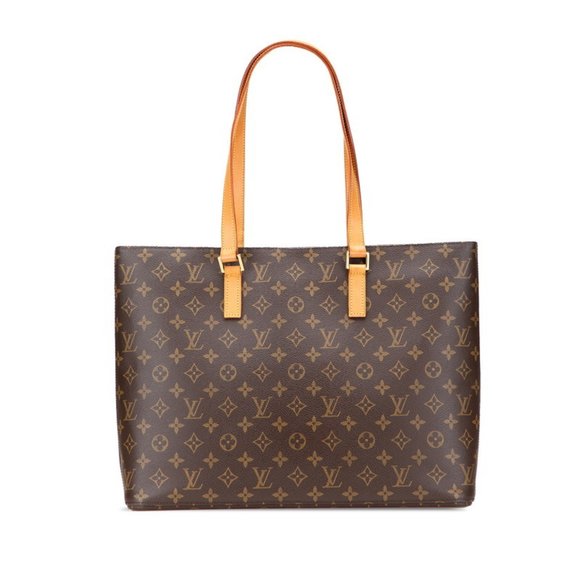 LOUIS VUITTON Brown Monogram Leather Shoulder Bag - Picture 1 of 10
